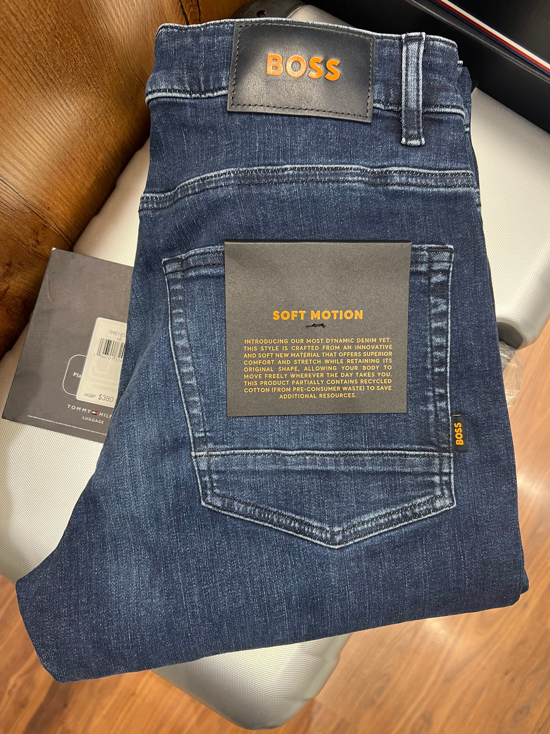 Jean Boss bleu Delaware