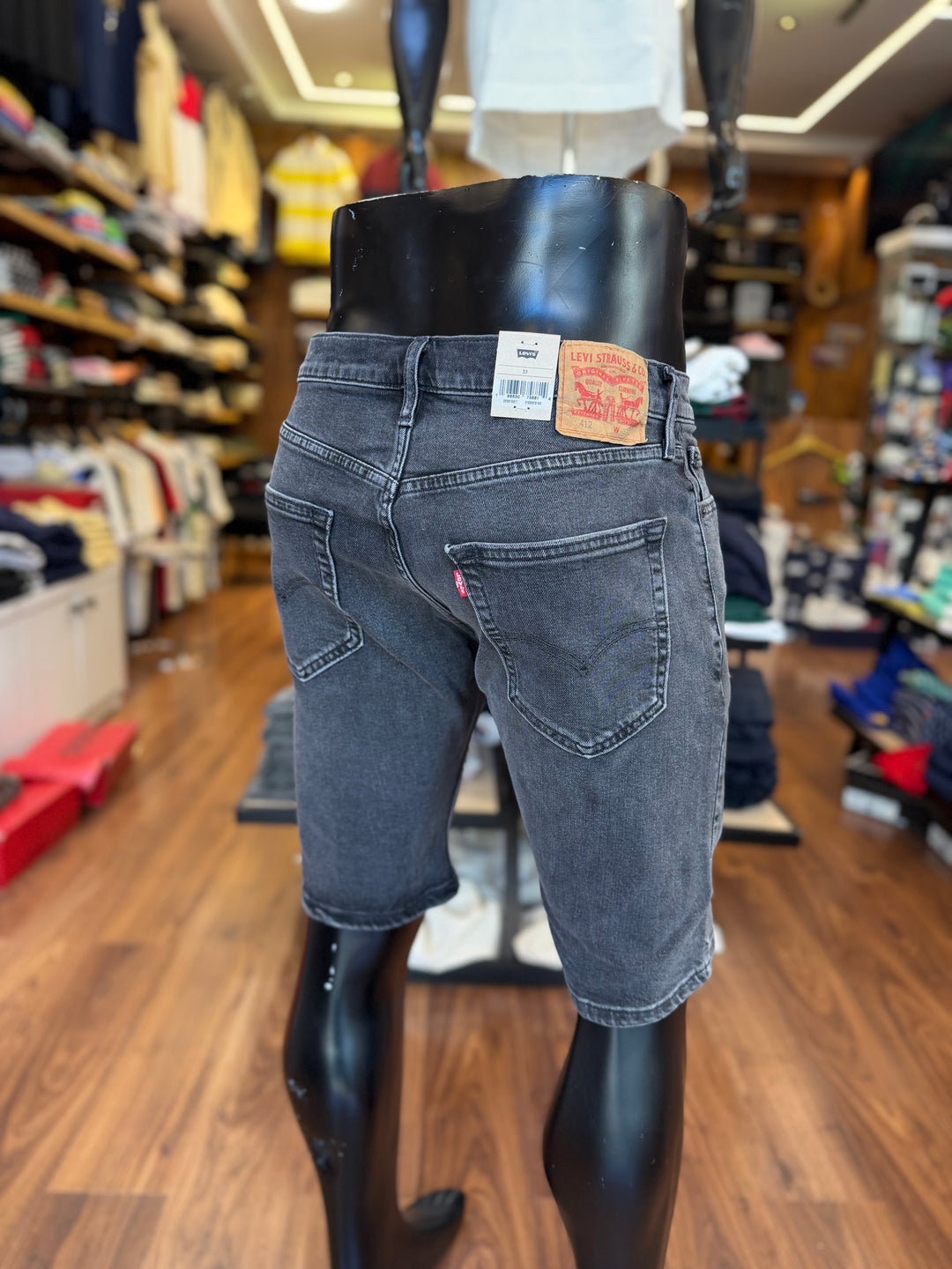 Short Jean Levi’s gris souris