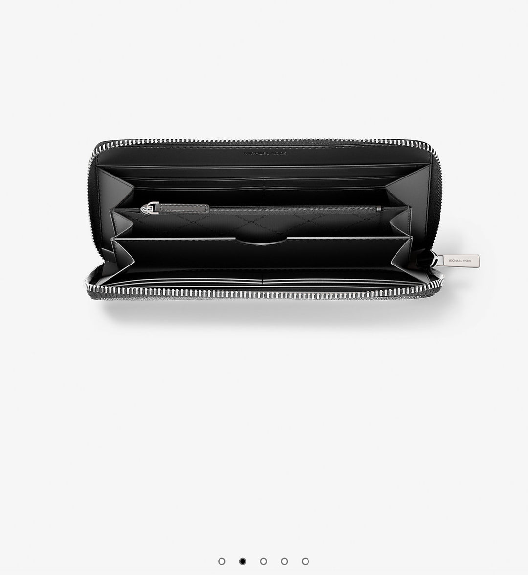Cooper Embellished Logo Zip-Around Wallet