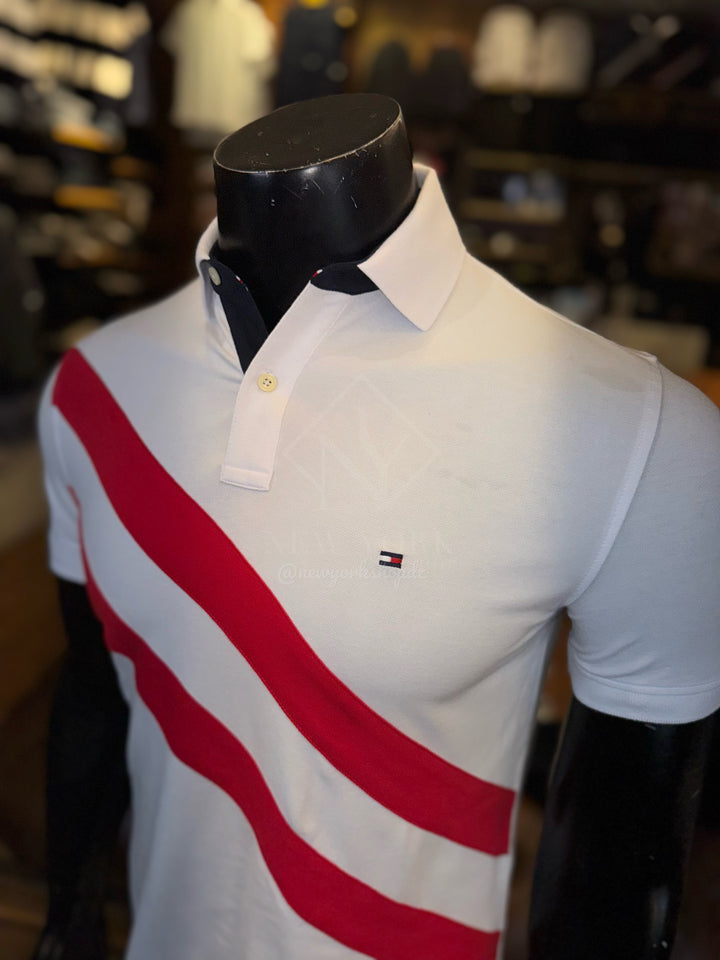 Polo Tommy Hilfiger Regular fit banner stripe