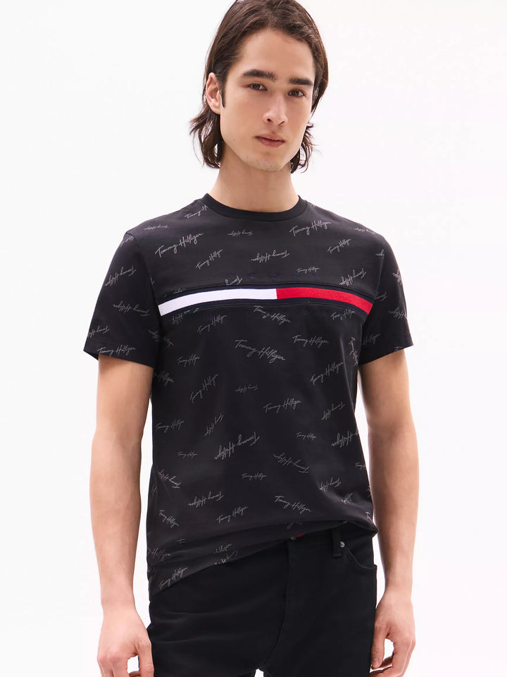 T-shirt Tommy Hilfiger monogramme
