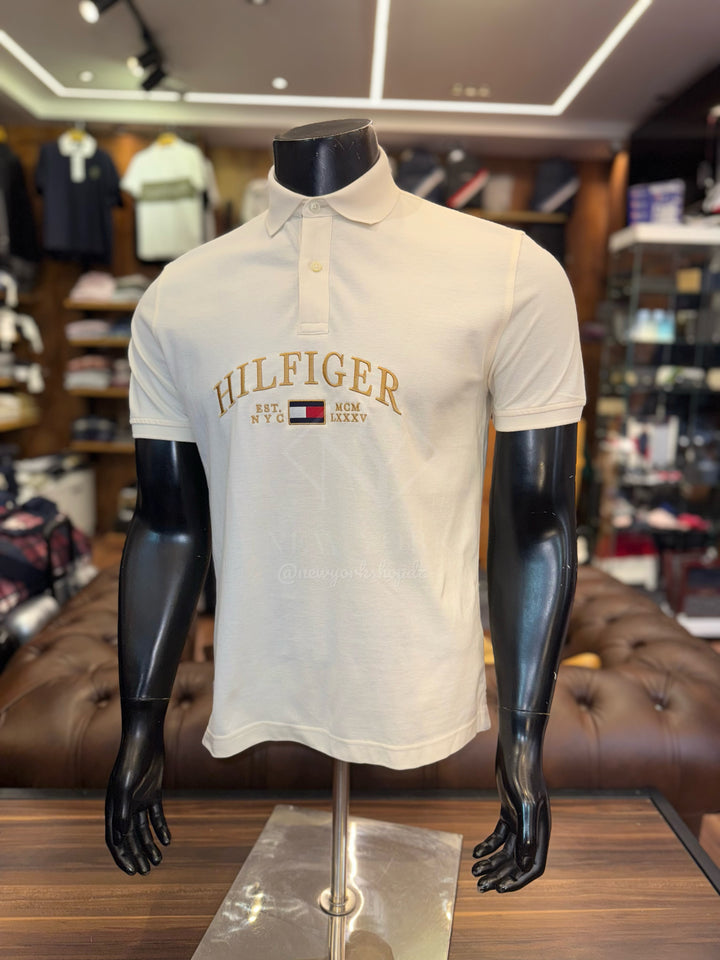 Polo Tommy Hilfiger a coup régulière 241
