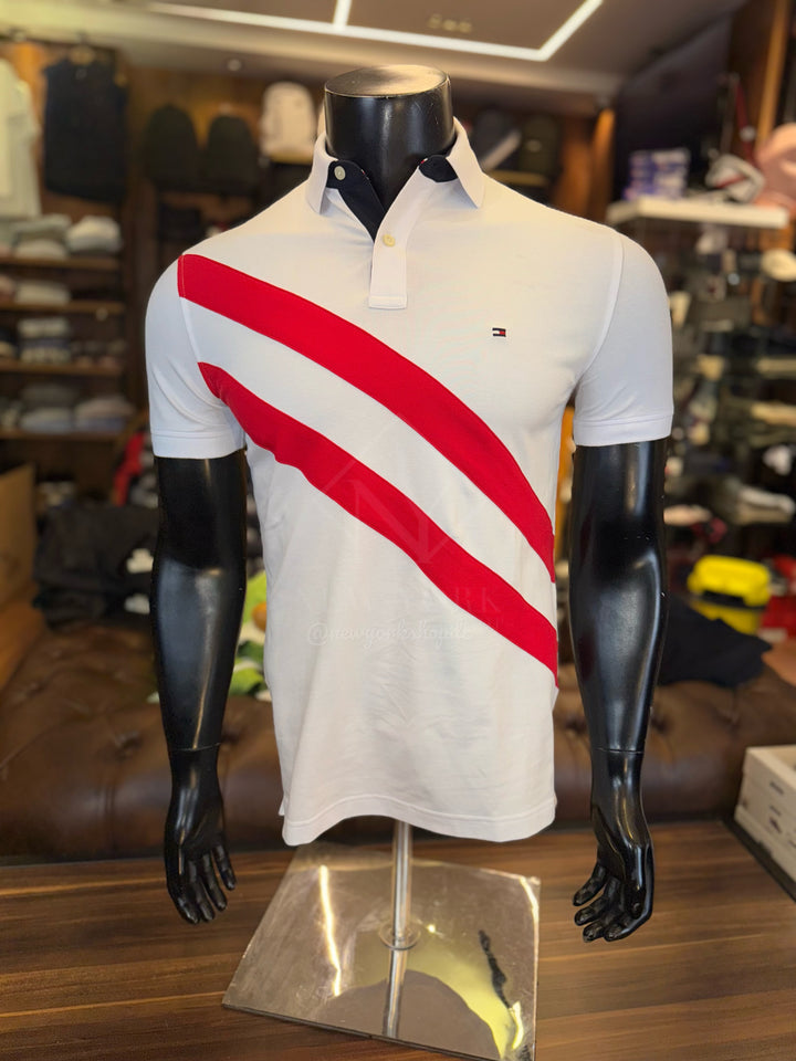 Polo Tommy Hilfiger Regular fit banner stripe