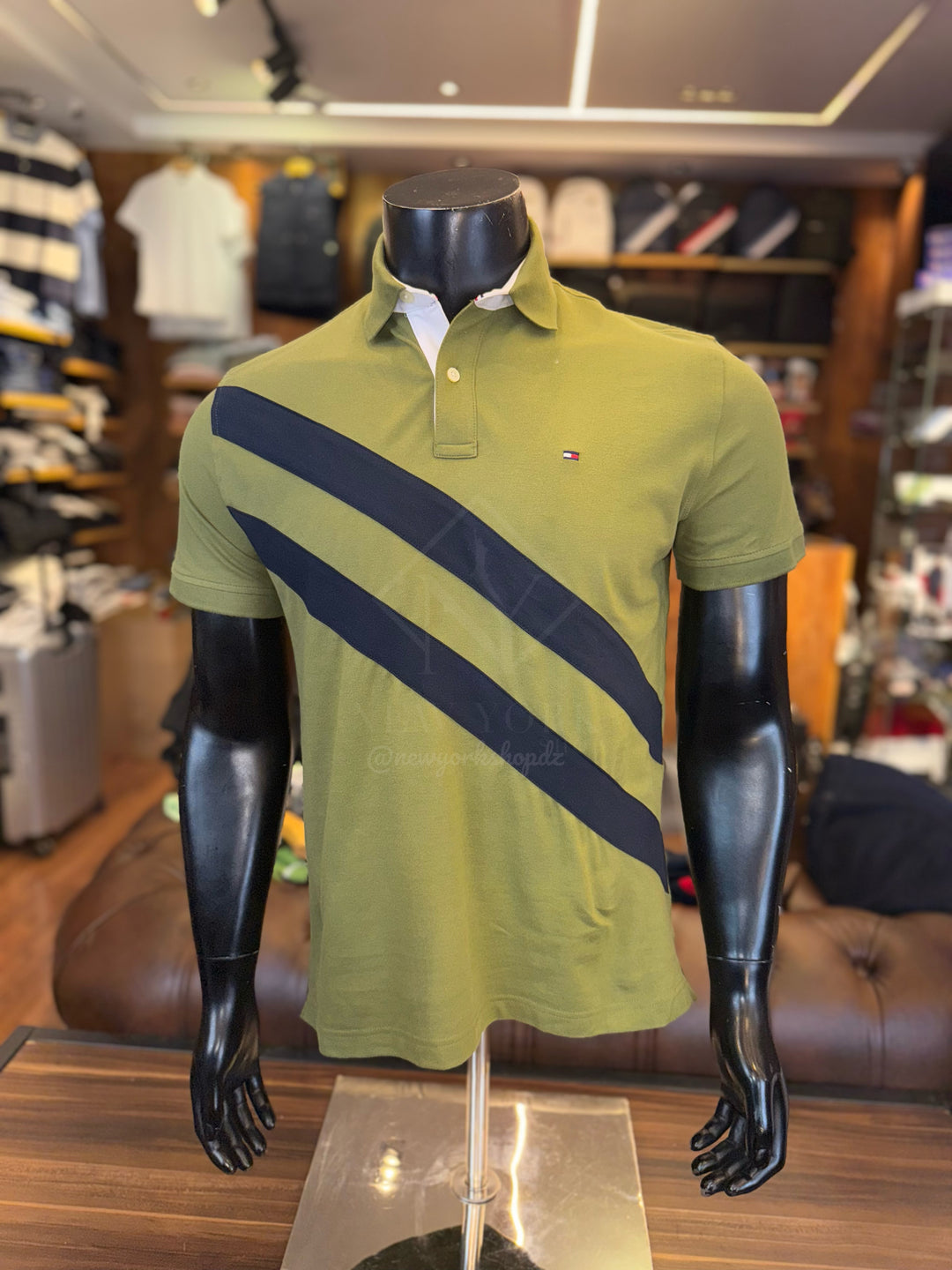 Polo Tommy Hilfiger Regular fit banner stripe