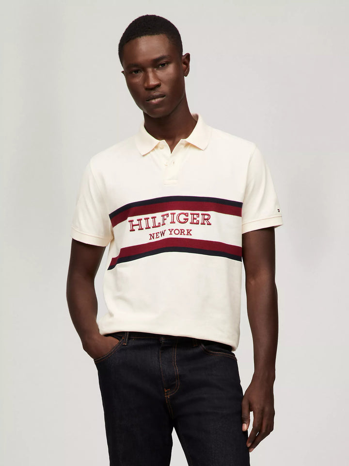 Polo Tommy Hilfiger regular fit monotype
