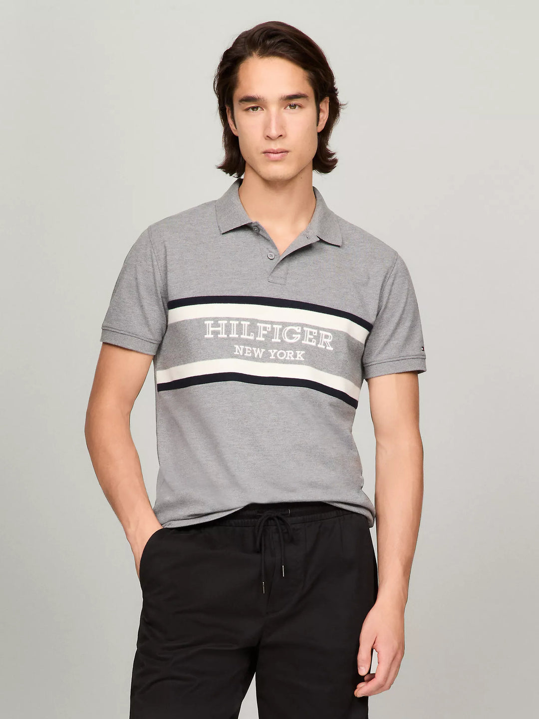 Polo Tommy Hilfiger regular fit monotype