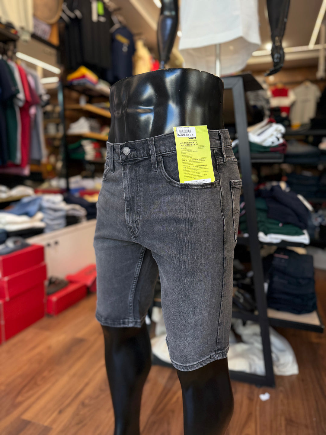 Short Jean Levi’s gris souris