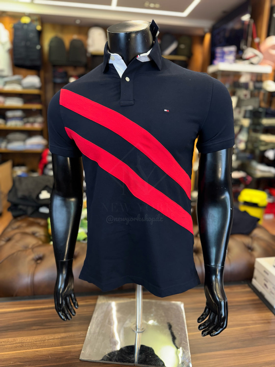 Polo Tommy Hilfiger Regular fit banner stripe
