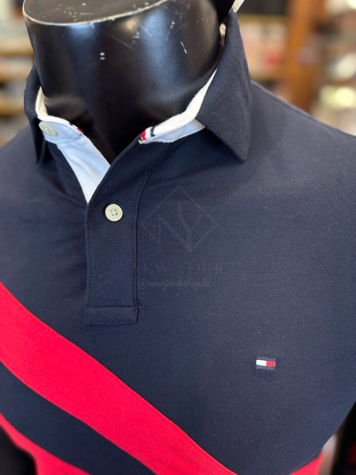 Polo Tommy Hilfiger Regular fit banner stripe