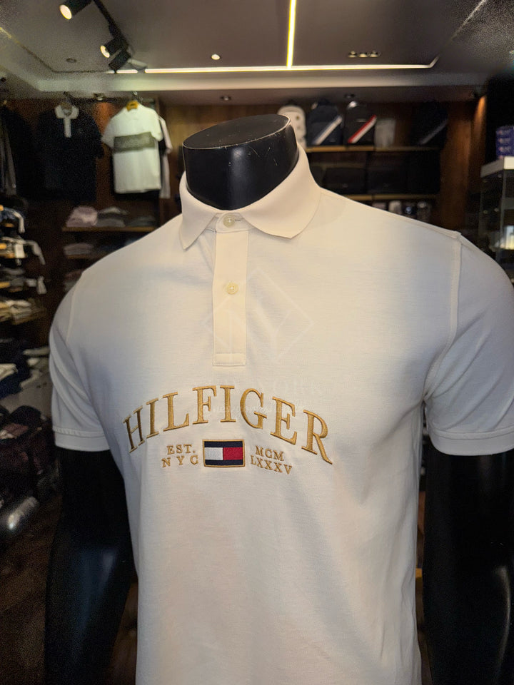 Polo Tommy Hilfiger a coup régulière 241