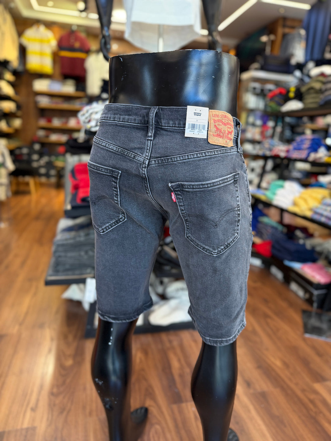 Short Jean Levi’s gris souris