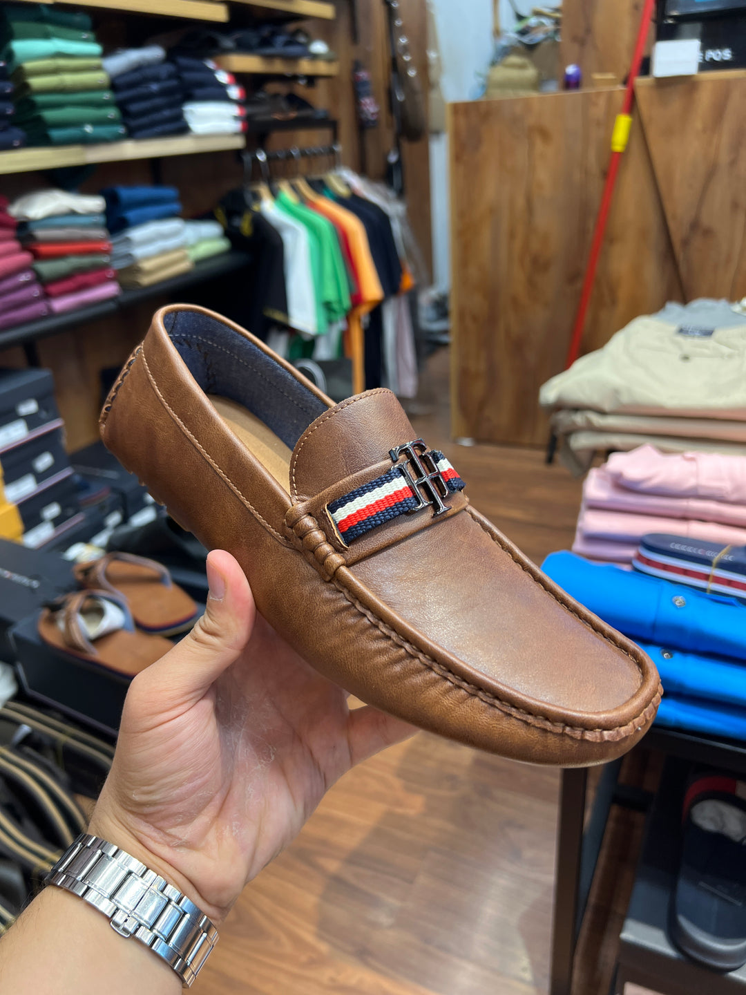Mocassin en cuir ATINO