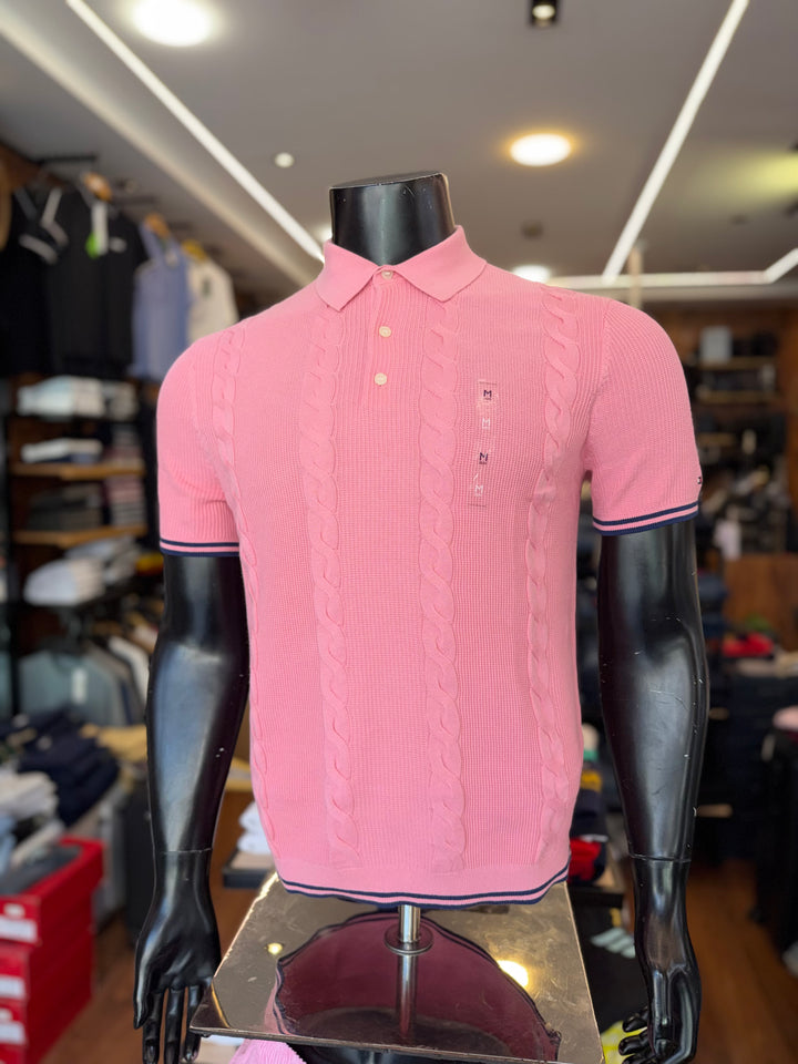 Polo Tommy Hilfiger torsadé