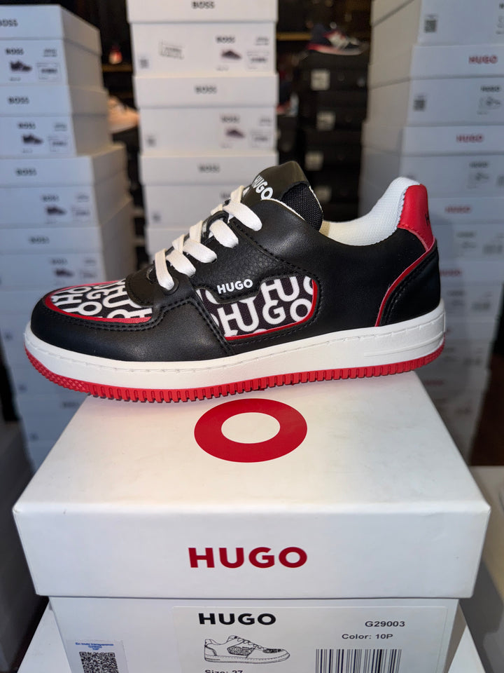 Basket enfant Hugo noire G29003