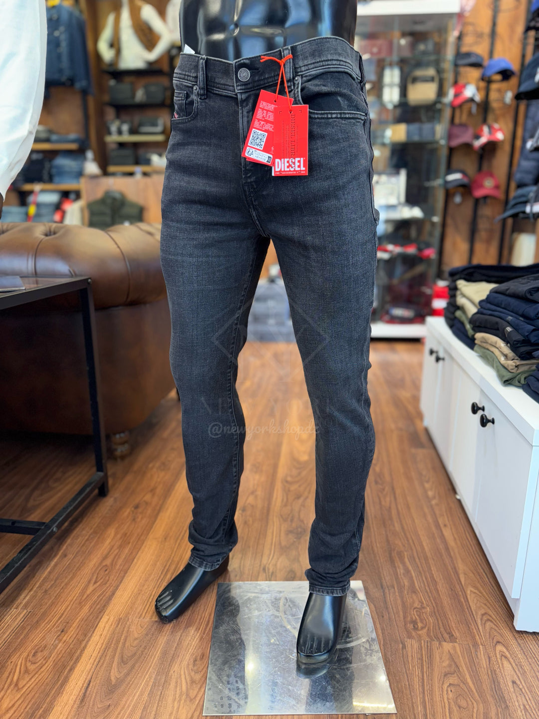 Jean Diesel gris foncé skinny fit