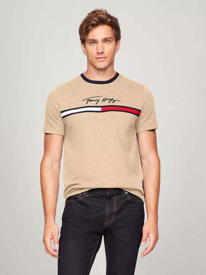 Tonal Signature Flag Logo T-Shirt