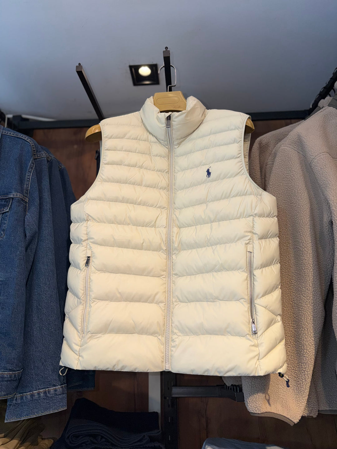 veste rl sm white basic sand
