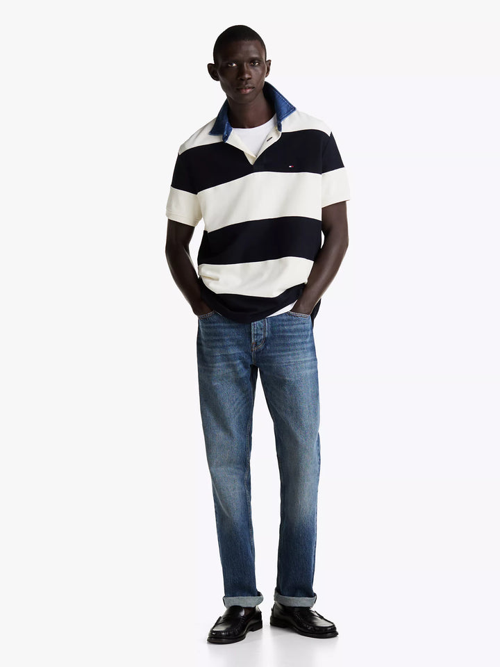 Polo Tommy Hilfiger décontracté à rayures rugby