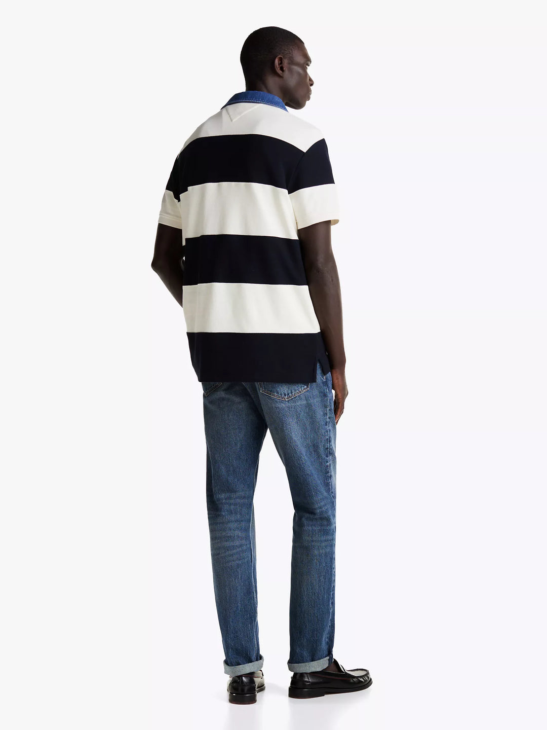 Polo Tommy Hilfiger décontracté à rayures rugby