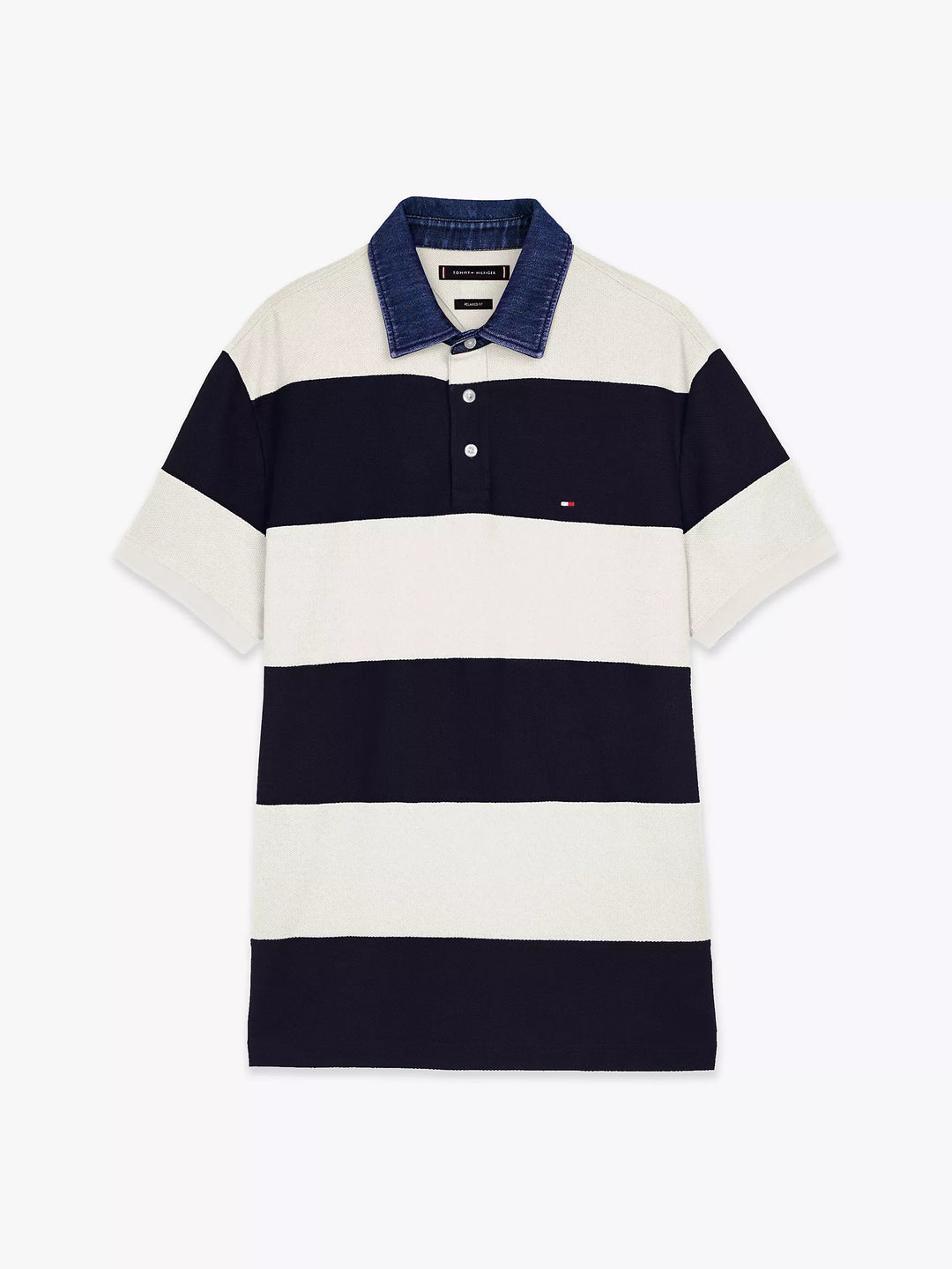 Polo Tommy Hilfiger décontracté à rayures rugby