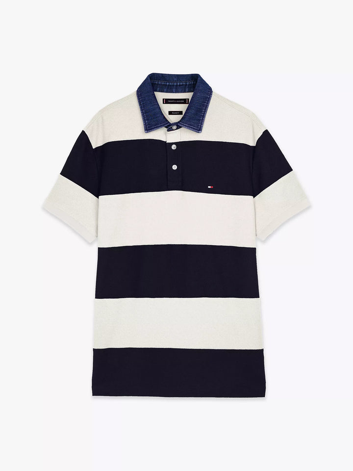 Polo Tommy Hilfiger décontracté à rayures rugby