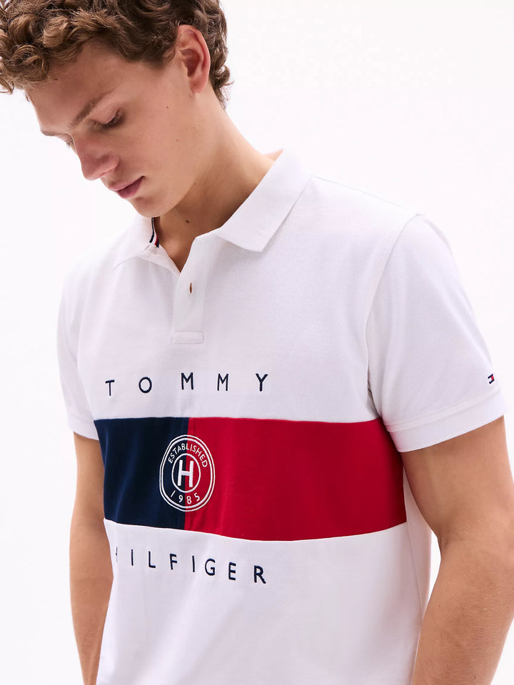 Regular Fit Flag Stripe Polo